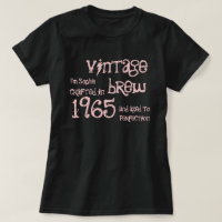 50th Birthday Gift 1965 Vintage Brew Navy Pink 2