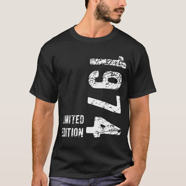 50th Birthday Gift 1974 Limited Edition 50 Years T-Shirt (Front)