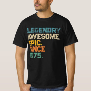 50th Birthday Gift Custom Year T-Shirt