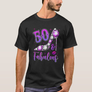 50Th Birthday Gift Tee For Womens 50 And