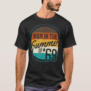 50th Birthday Gift Vintage 1969 Retro Summer Of 69 T-Shirt
