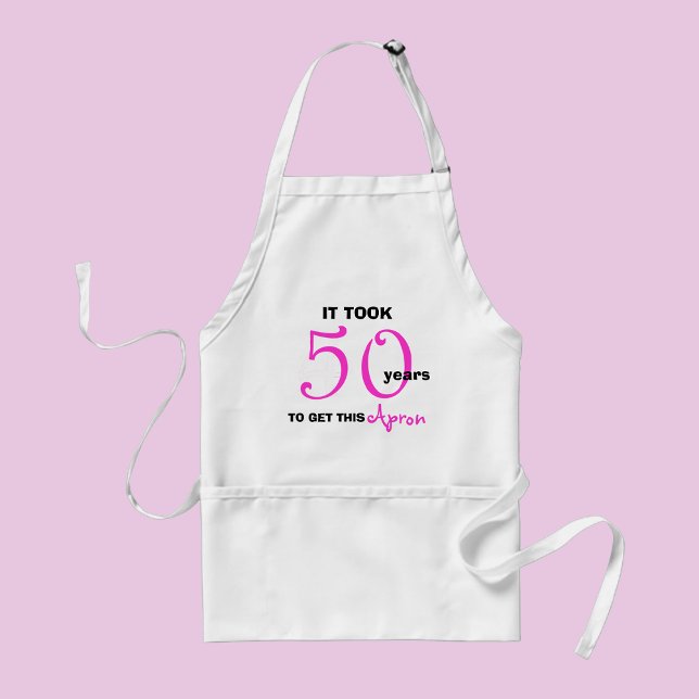 50th Birthday Gifts Apron - Funny (Creator Uploaded)