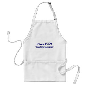 50th birthday gifts for sale! standard apron