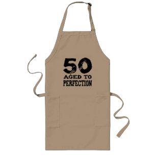 50th Birthday Gifts! Long Apron