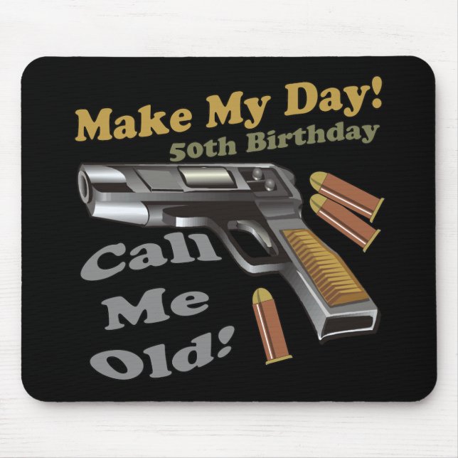 50th Birthday Gifts Mouse Mat (Front)