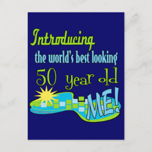 50th Birthday Gifts Postcard