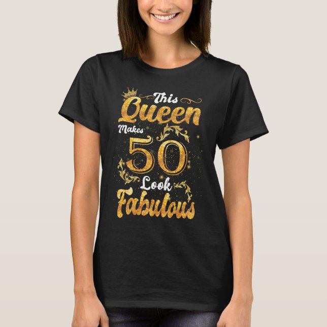 50th Birthday Gifts Women T-Shirt (Front)