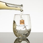 50th birthday gold elegant script name custom<br><div class="desc">Custom script name and milestone age keepsake gift gold black wine glasses.         A modern gift for weddings,  anniversaries,  housewarmings,  Thanksgiving,  Christmas,  or any other occasion.</div>