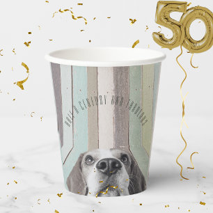 50th Birthday Half a Century and Fabulous  Paper Cups