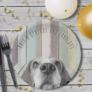 50th Birthday Half a Century and Fabulous Paper Plate