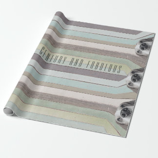 50th Birthday Half a Century and Fabulous  Wrapping Paper