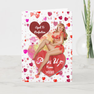 50th Birthday HER Gifts n Partyware Customisable Card