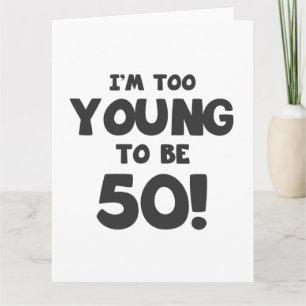 50th Birthday Humour Card