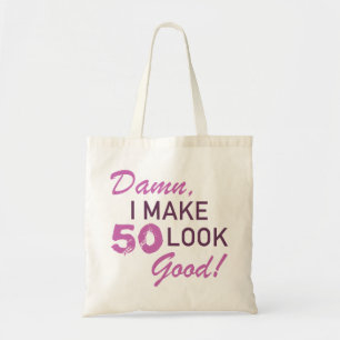 50th Birthday Humour Tote Bag