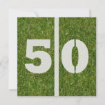 50th Birthday Invitation<br><div class="desc">Matching products available look for the party favours with this design! 



 


com</div>