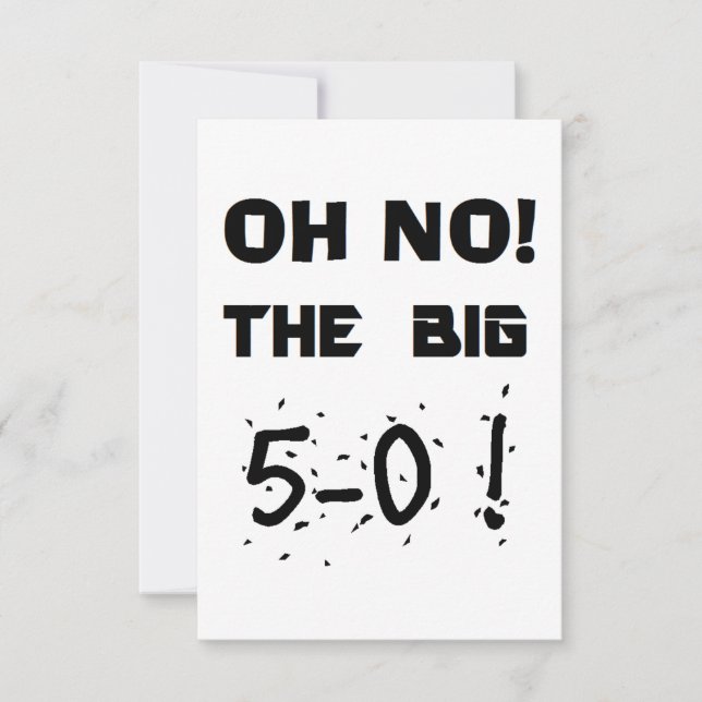 "50th Birthday" Invitations (Front)