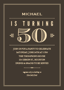 for men 50th birthday invitations announcements zazzle uk