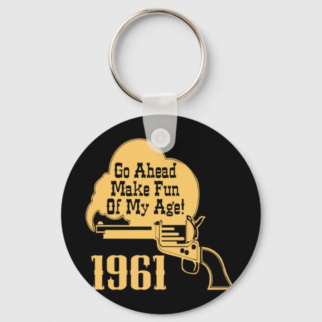 50th Birthday Key Ring (Front)