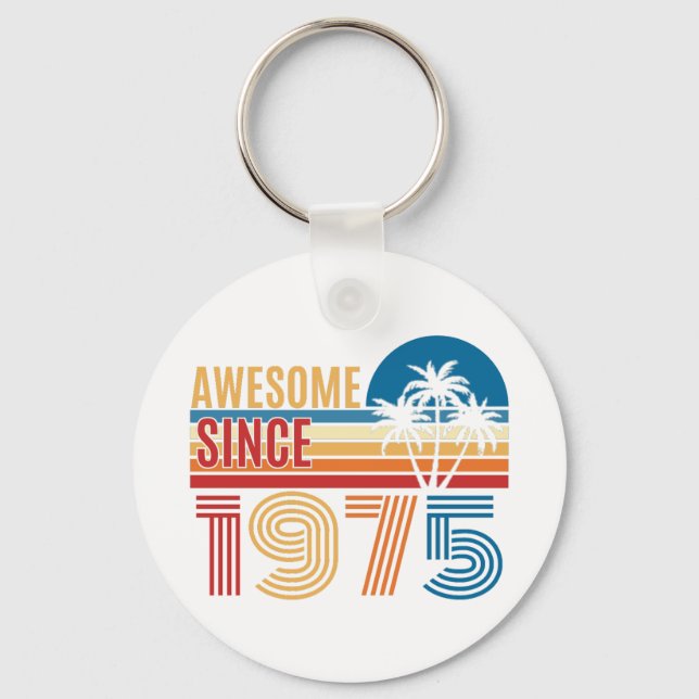 50TH BIRTHDAY KEY RING (Front)