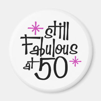 50th Birthday Magnet
