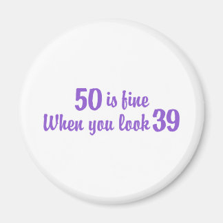 50th Birthday Magnet