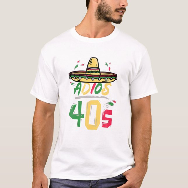 50Th Birthday Mexican Party Cinco De Mayo Fiesta A T-Shirt (Front)