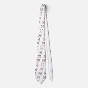 50th birthday Middle Finger Salute Tie