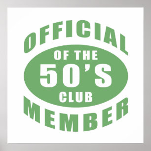 50th Birthday Official Member Poster