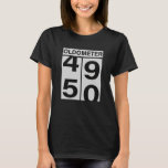 50th Birthday Oldometer T-Shirt<br><div class="desc">Happy 50th Birthday!! The OLDOMETER t-shirt is a funny way to say you're old! But really 50 is the new 40! You're not over the hill yet.</div>