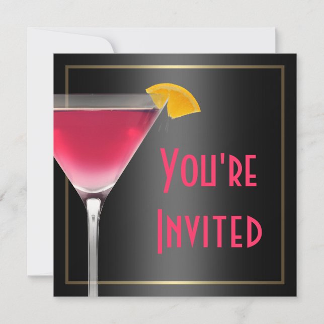 50th Birthday Party Invitation (Front)