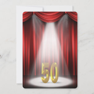 50th Birthday Party Invitation
