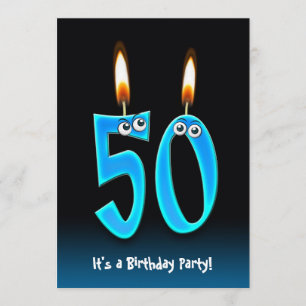 50th Birthday Party Invitation