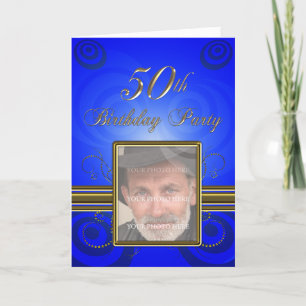 50th Birthday party Invitation