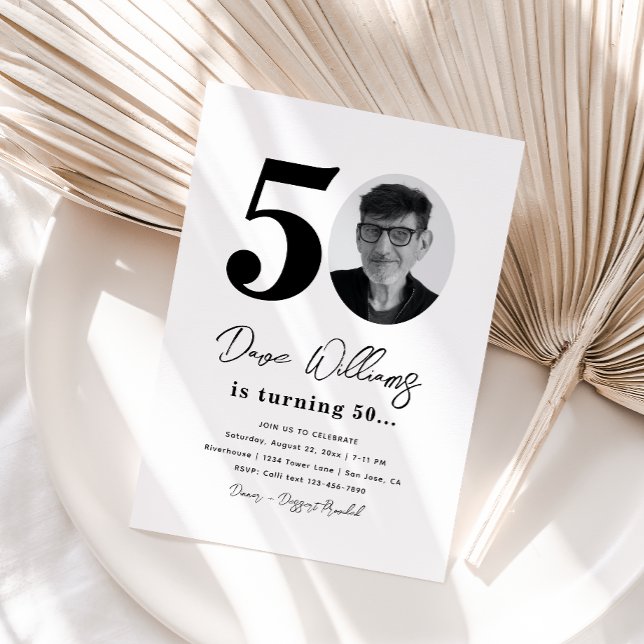 50th Birthday Party Invitation | 50th Birthday (Creator Uploaded)