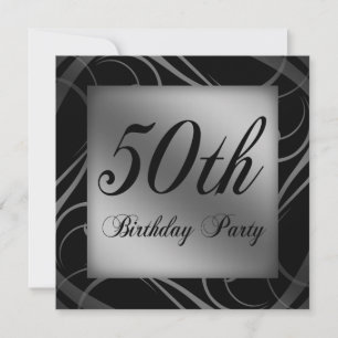 50th Birthday Party Invite