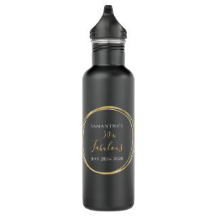 50th Birthday Personalised 710 Ml Water Bottle