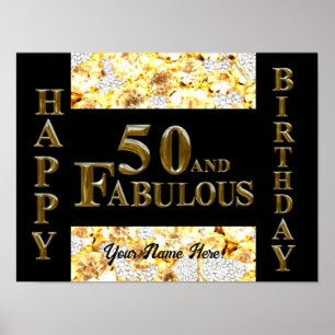 50th Birthday Poster