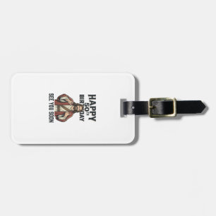 50th Birthday See You Soon Religious Humour Design Luggage Tag