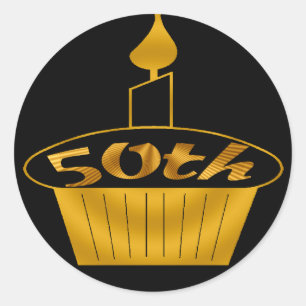 50th Birthday Sticker