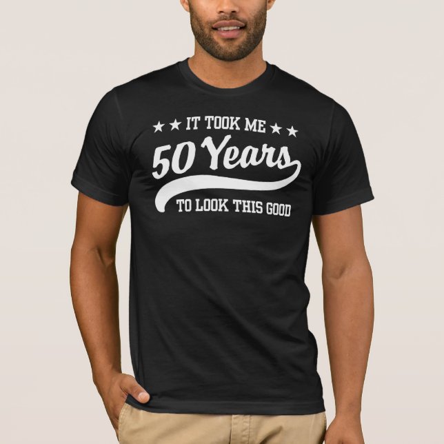 50th Birthday T-Shirt (Front)