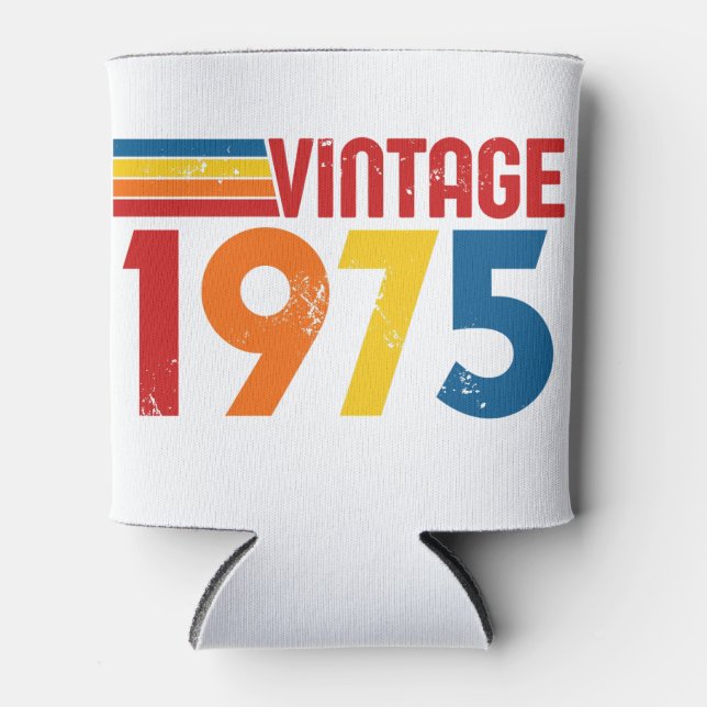 50TH BIRTHDAY T-Shirt Can Cooler (Front)