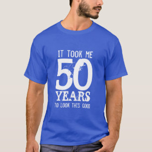 50th Birthday t shirt Customisable