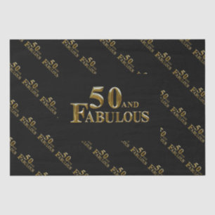 50th Birthday  Tissue Paper