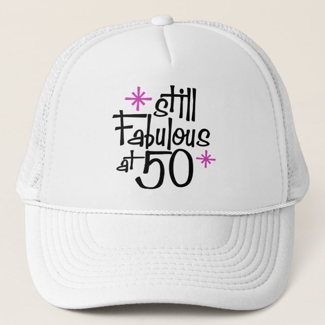 50th Birthday Trucker Hat (Front)