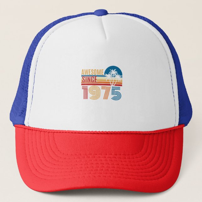50TH BIRTHDAY TRUCKER HAT (Front)