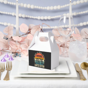 50th Birthday Vintage 1976 Limited Edition Favour Box