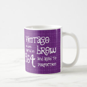 50th Birthday Vintage Brew or Any Year V01F Coffee Mug