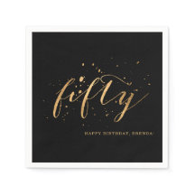 50th Gold Fiftieth Birthday Party