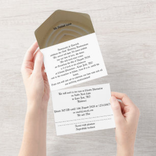 50th gold wedding anniversary invitation  motto
