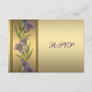 50th Golden Anniversary Purple Violet RSVP